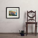 Big Sur, California: Bixby Bridge - Art Print, 11x14 / Standard / Black