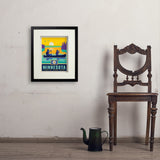 Minnesota State Pride (Old Flag) - Art Print, 11x14 / Standard / Black