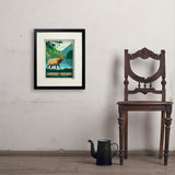 Caribou-Targhee National Forest - Art Print, 11x14 / Standard / Black