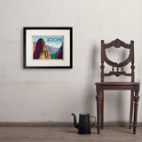 Zion National Park: Ascent To Angels Landing (Horizontal) - Art Print, 11x14 / Standard / Black