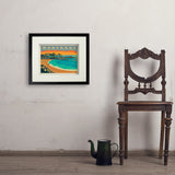 Monterey, California: Lovers Point Park - Art Print, 11x14 / Standard / Black
