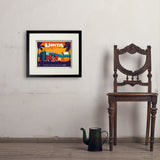 West Coast Surf Van (Pub Poster) - Art Print, 11x14 / Standard / Black