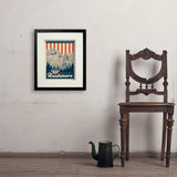 250th Anniversary USA: Mount Rushmore - Art Print, 11x14 / Standard / Black