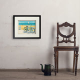 Beach Cruiser Bike - Art Print, 11x14 / Standard / Black