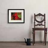 Pastel Painting: Redhead (Cardinal) - Art Print, 11x14 / Standard / Black