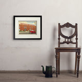 Old Glory: Distillery Building - Art Print, 11x14 / Standard / Black