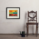 Cicada Invasion: Sing. Mate. Die. (Horizontal) - Art Print, 11x14 / Standard / Black