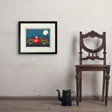 Nashville Or Bust - Art Print, 11x14 / Standard / Black