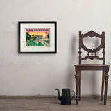 San Antonio, TX: River Walk (Horizontal) - Art Print, 11x14 / Standard / Black