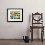 Canada: Picture Perfect Collage (Horizontal) - Art Print, 11x14 / Standard / Black