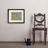 50-State Multi-Image Design - Art Print, 11x14 / Standard / Black
