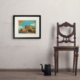 France: Paris, Notre Dame, Horizontal - Art Print, 11x14 / Standard / Black