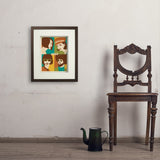 1969: Go with the Flo/Fro - Art Print, 11x14 / Standard / Brown