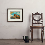 France: Paris, Notre Dame, Horizontal - Art Print, 11x14 / Standard / Brown