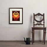 1984: George Orwell - Art Print, 11x14 / Standard / Brown