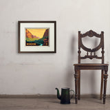 Zion National Park: 100th Anniversary (Horizontal) - Art Print, 11x14 / Standard / Brown
