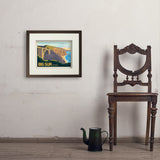 Big Sur, California: Bixby Bridge - Art Print, 11x14 / Standard / Brown