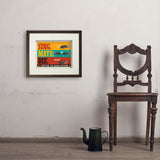 Cicada Invasion: Sing. Mate. Die. (Horizontal) - Art Print, 11x14 / Standard / Brown