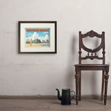 Daytona Beach, Florida - Art Print, 11x14 / Standard / Brown