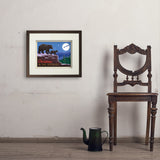 Christmas In The Smokies - Art Print, 11x14 / Standard / Brown