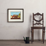 Vintage Apple Truck - Art Print, 11x14 / Standard / Brown
