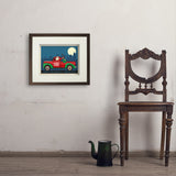 Nashville Or Bust - Art Print, 11x14 / Standard / Brown