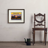 Golden Spike (Pub Poster) - Art Print, 11x14 / Standard / Brown