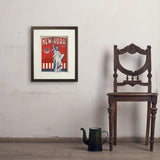 250th Anniversary USA: Lady Liberty - Art Print, 11x14 / Standard / Brown