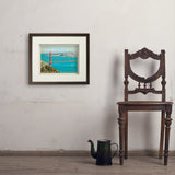 San Francisco: Golden Gate Bridge-Horizontal - Art Print, 11x14 / Standard / Brown