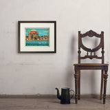 San Francisco: Palace of Fine Arts - Art Print, 11x14 / Standard / Brown
