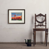 Portland, Oregon: Union Station - Art Print, 11x14 / Standard / Brown