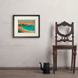 Monterey, California: Lovers Point Park - Art Print, 11x14 / Standard / Brown