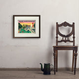 San Antonio, TX: River Walk (Horizontal) - Art Print, 11x14 / Standard / Brown