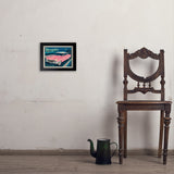 Memphis, TN: Pink Caddy (Horizontal) - Art Print, 8x10 / Simple / Black