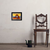Arches National Park: Delicate Arch Sunset (Horizontal) - Art Print, 8x10 / Simple / Black