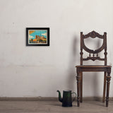 France: Paris, Notre Dame, Horizontal - Art Print, 8x10 / Simple / Black