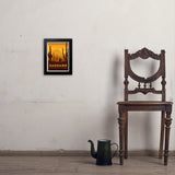 Saguaro National Park - Art Print, 8x10 / Simple / Black