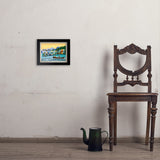 Flathead Lake, Montana (Horizontal) - Art Print, 8x10 / Simple / Black