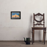 San Antonio, TX: The Alamo (Horizontal) - Art Print, 8x10 / Simple / Black