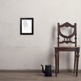 Fashion Sketch: Elegance - Art Print, 8x10 / Simple / Black
