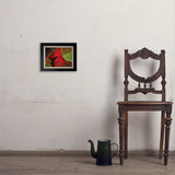 Pastel Painting: Redhead (Cardinal) - Art Print, 8x10 / Simple / Black