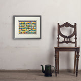 50-State Multi-Image Design - Art Print, 11x14 / Standard / Gray