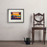 West Coast Surf Van (Pub Poster) - Art Print, 11x14 / Standard / Gray