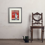 250th Anniversary USA: Lady Liberty - Art Print, 11x14 / Standard / Gray