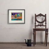 Memphis, TN: Picture Letters - Art Print, 11x14 / Standard / Gray