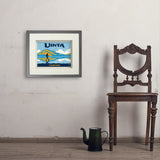 Salt Flat (Pub Poster) - Art Print, 11x14 / Standard / Gray
