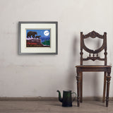 Christmas In The Smokies - Art Print, 11x14 / Standard / Gray