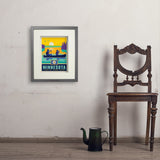 Minnesota State Pride (Old Flag) - Art Print, 11x14 / Standard / Gray