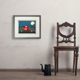Nashville Or Bust - Art Print, 11x14 / Standard / Gray