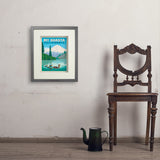 Mount Shasta, California - Art Print, 11x14 / Standard / Gray